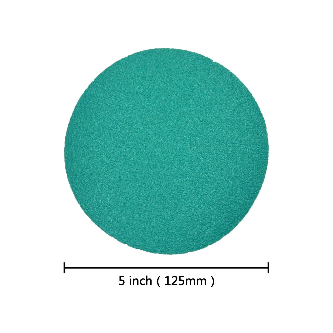 5 Inch Green Grain Hook & Loop Sanding Discs