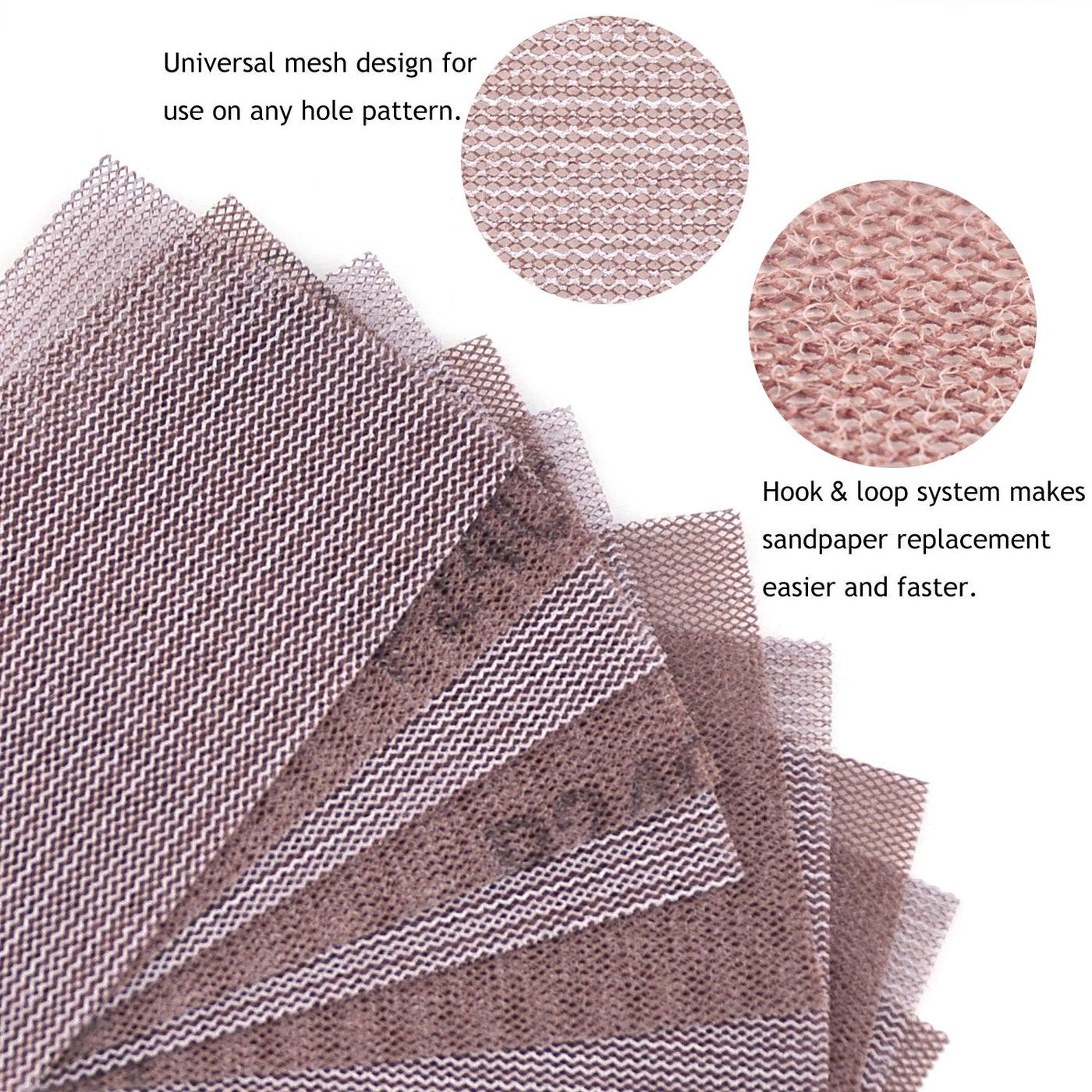 3 x 8" (70 x 198mm) Sanding Sheets