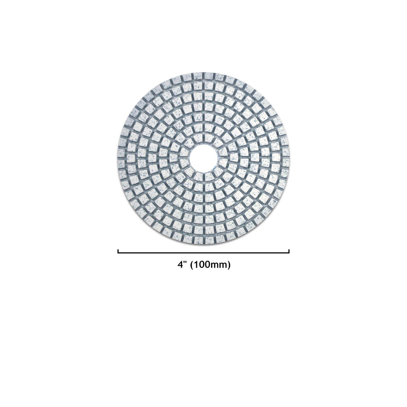 4 Inch Diamond Wet/Dry Hook & Loop Polishing Discs