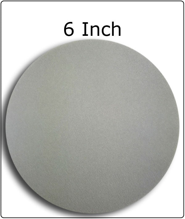 6 Inch Sponge-backed Hook & Loop Sanding Discs