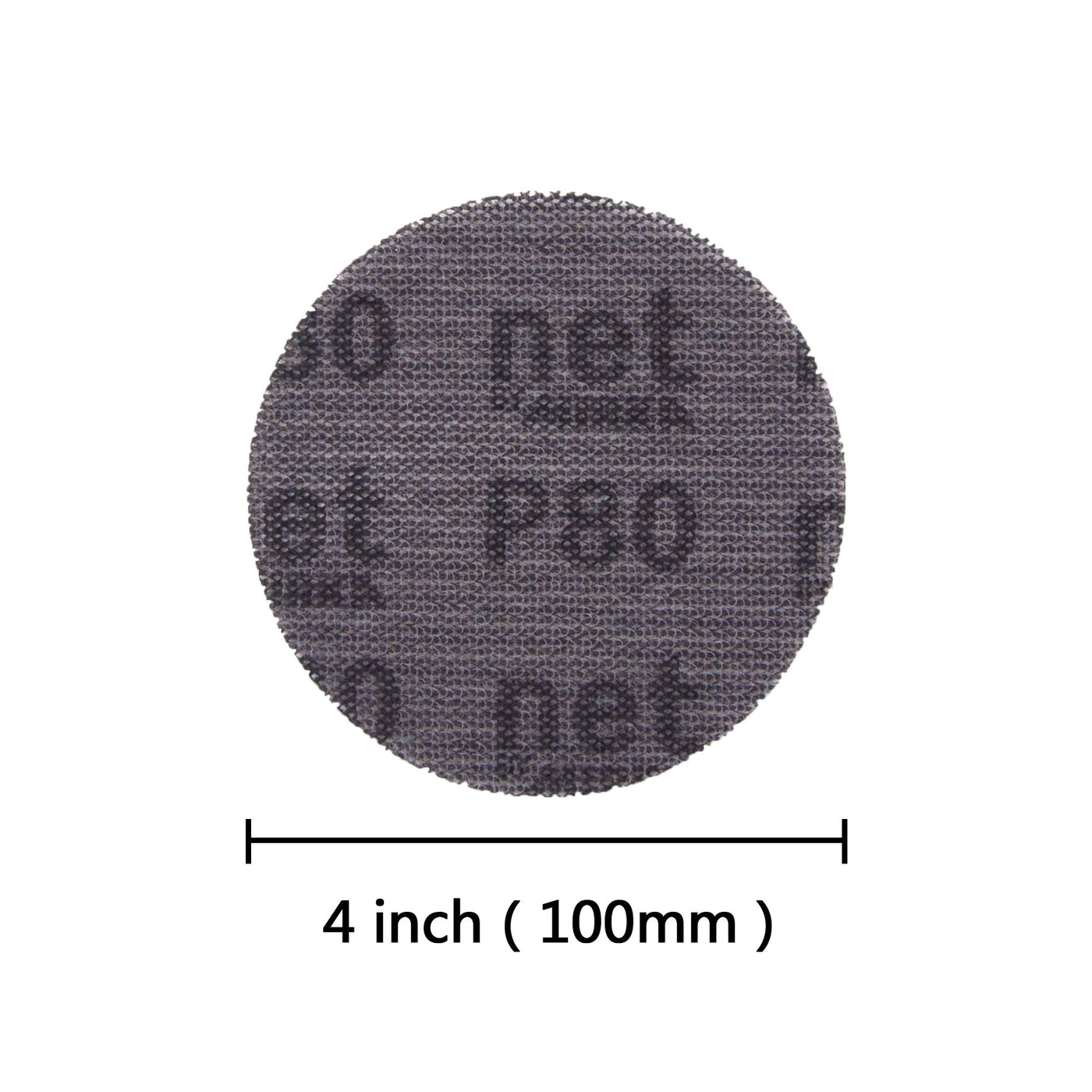 4 Inch Mesh Dust-free Hook & Loop Sanding Discs