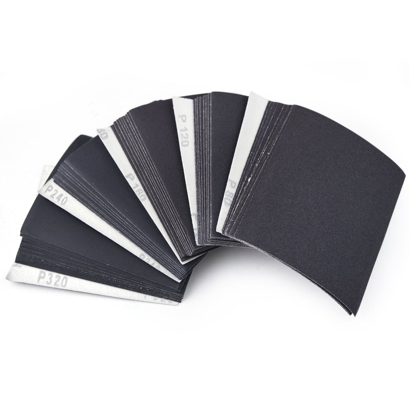 5.5 x 4.5" (140 x 115mm) Hook & Loop or Clip on Sander Pads,Silicon Carbide Wet/Dry Sanding Sheet