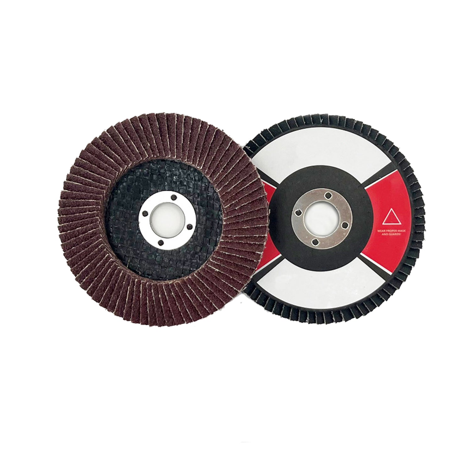 4-1/2" x 7/8" (115x22mm) T27 S90 Aluminum Oxide A/O Flap Disc-1 Piece