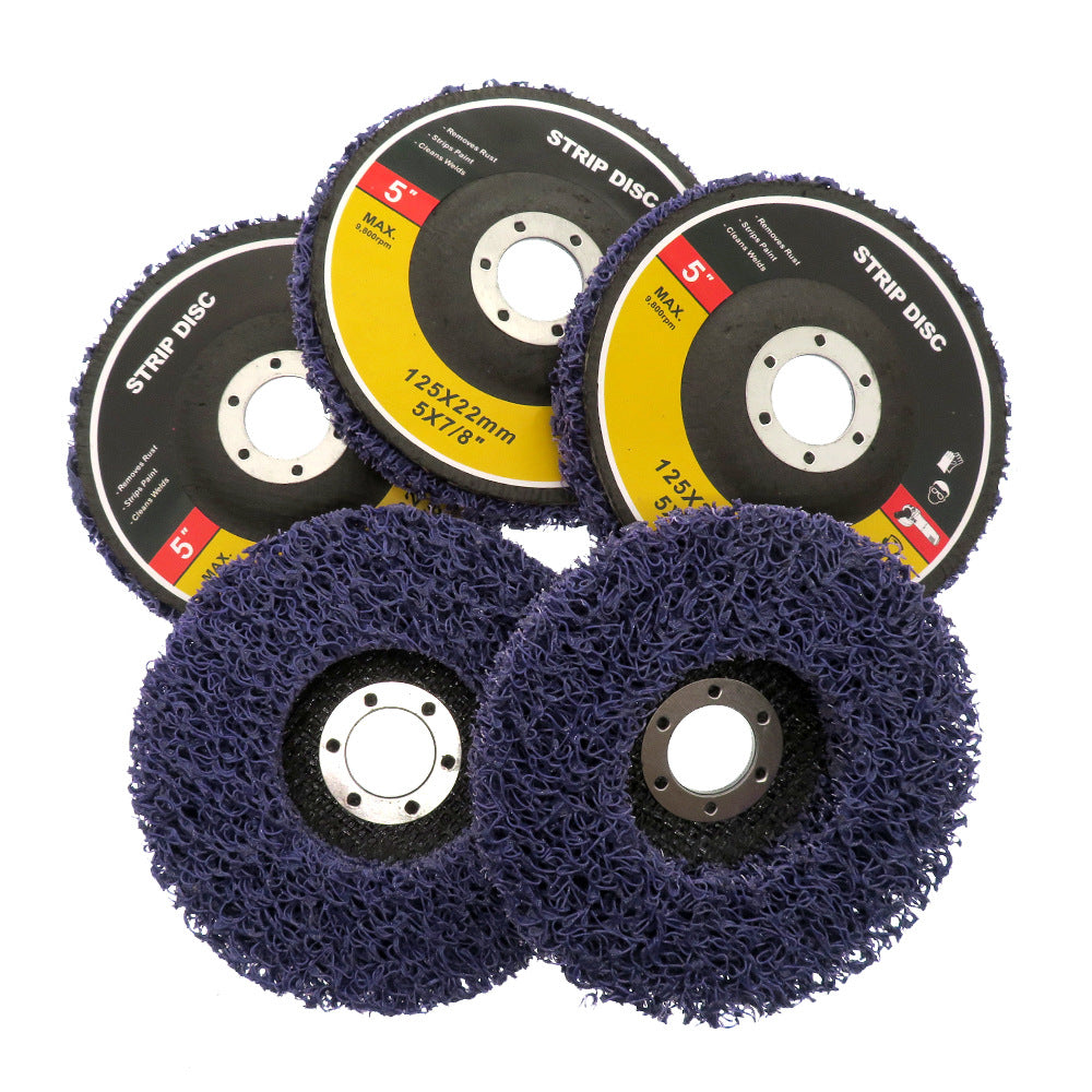 5" x 7/8" Roll Lock Strip and Clean Disc(Purple)
