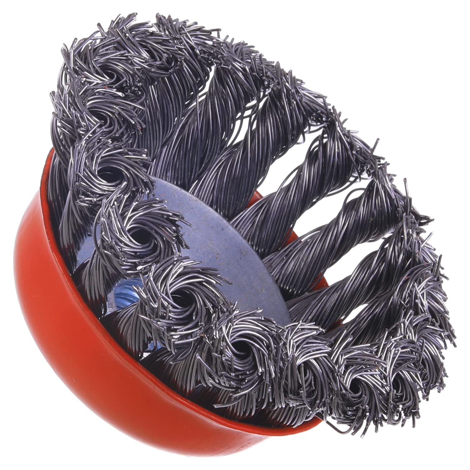 3” x 5/8”-11 Threaded Arbor Wire Cup Brush for Grinder