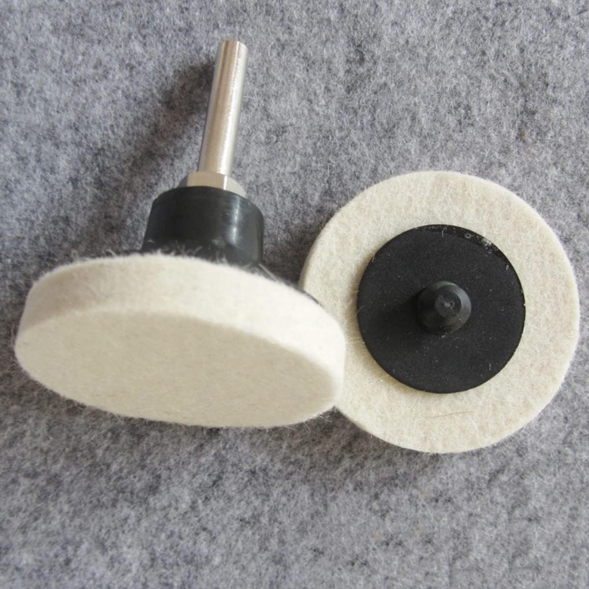 2 inch (50mm) Quick Change Wool Felt Polishing Disc, 1PC