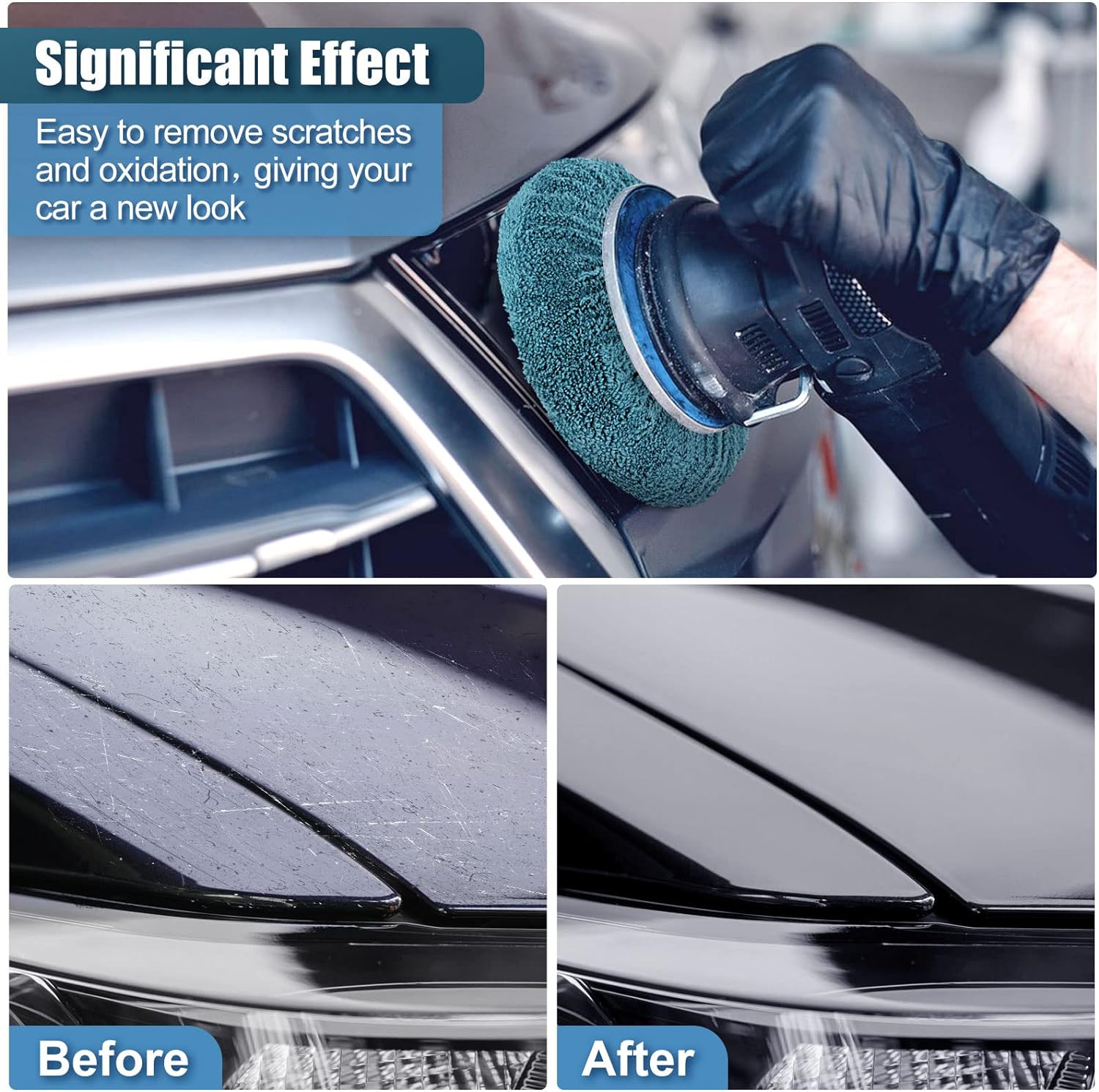 5-6" (127-152mm) Polishing Bonnet Pad