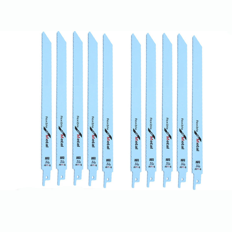 8.8" (225mm) Reciprocating Metal/Woodcutting Saw Blade, 5PCS/BOX