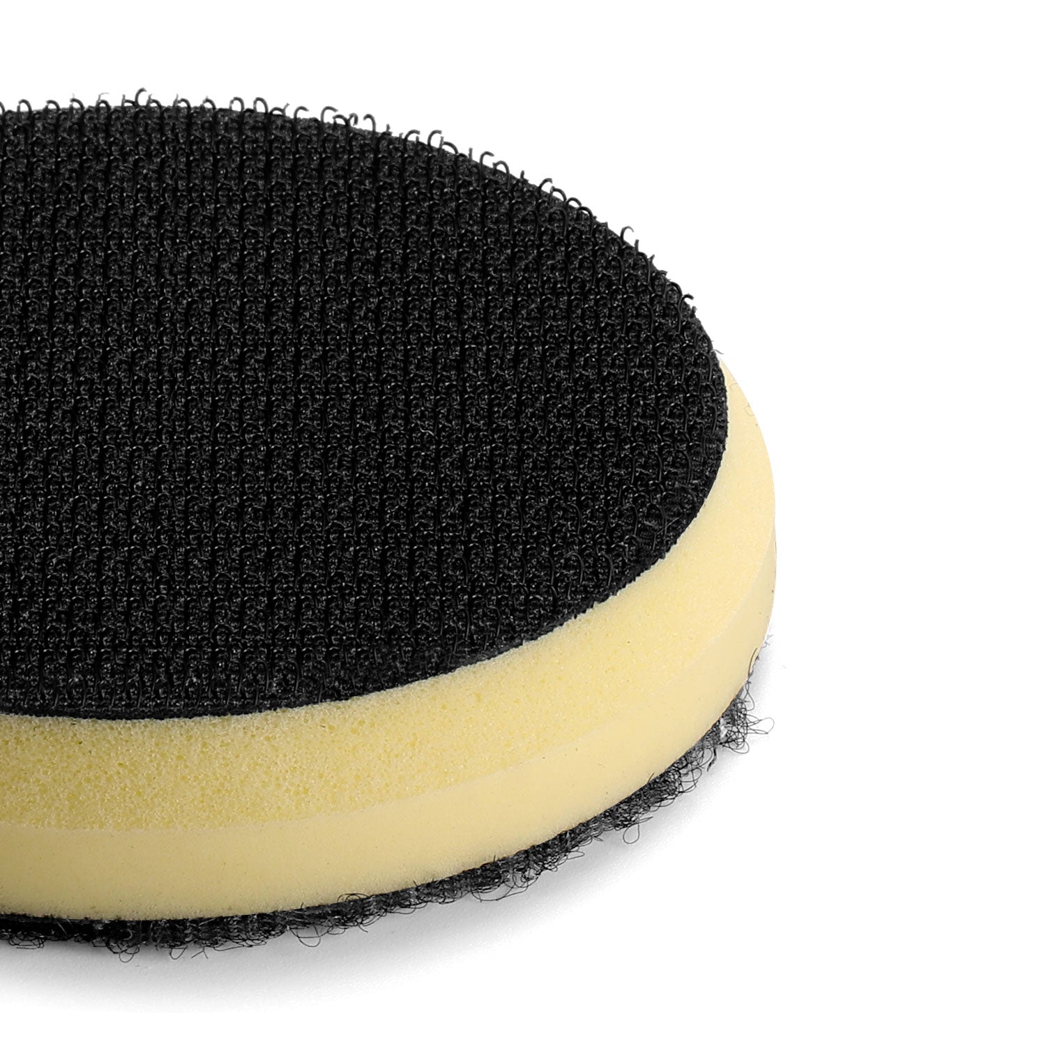 3" (75mm) Chamfering PU Foam Hook & Loop Surface Protection Interface Buffer Backing Pad