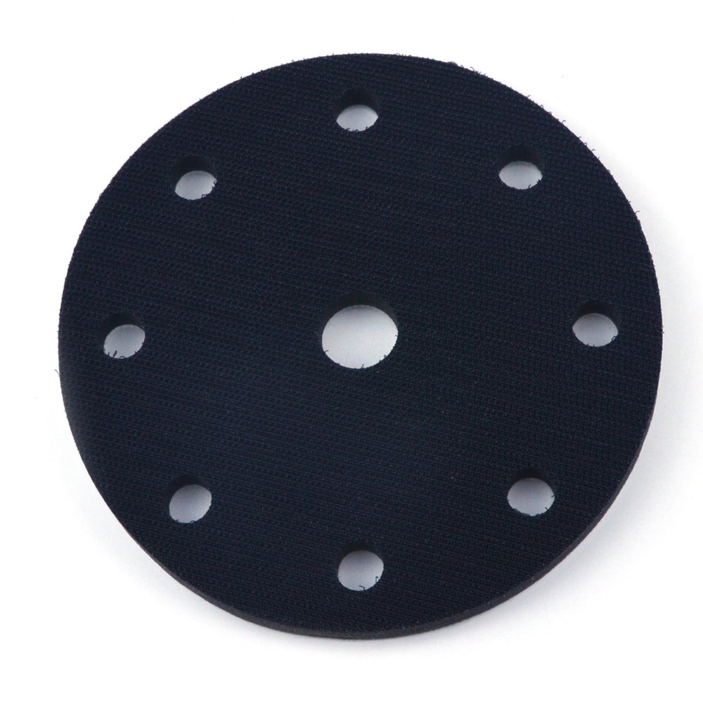 6" (150mm) 9-Hole Soft Sponge Dust-free Interface Buffer Backing Pads