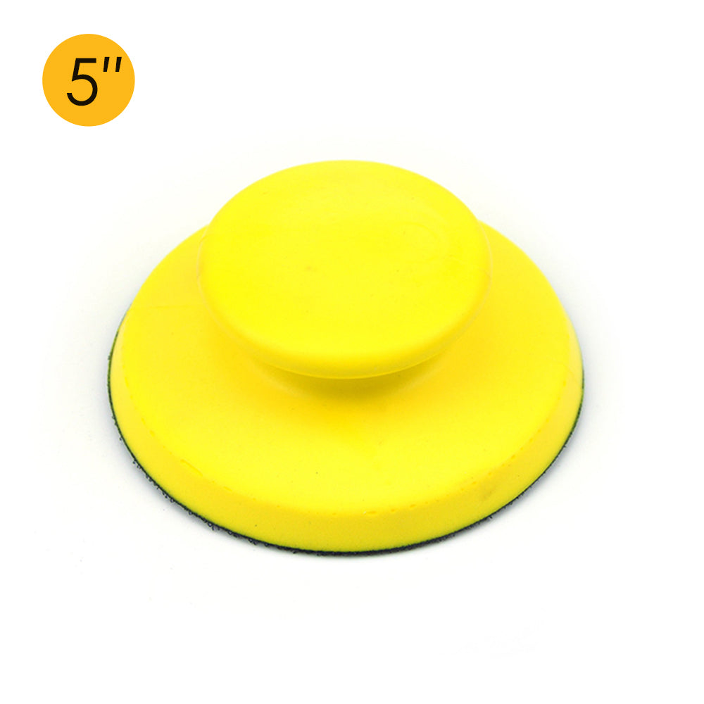 5" (125mm) Round Manual Hook & Loop Back-up Sanding Pads