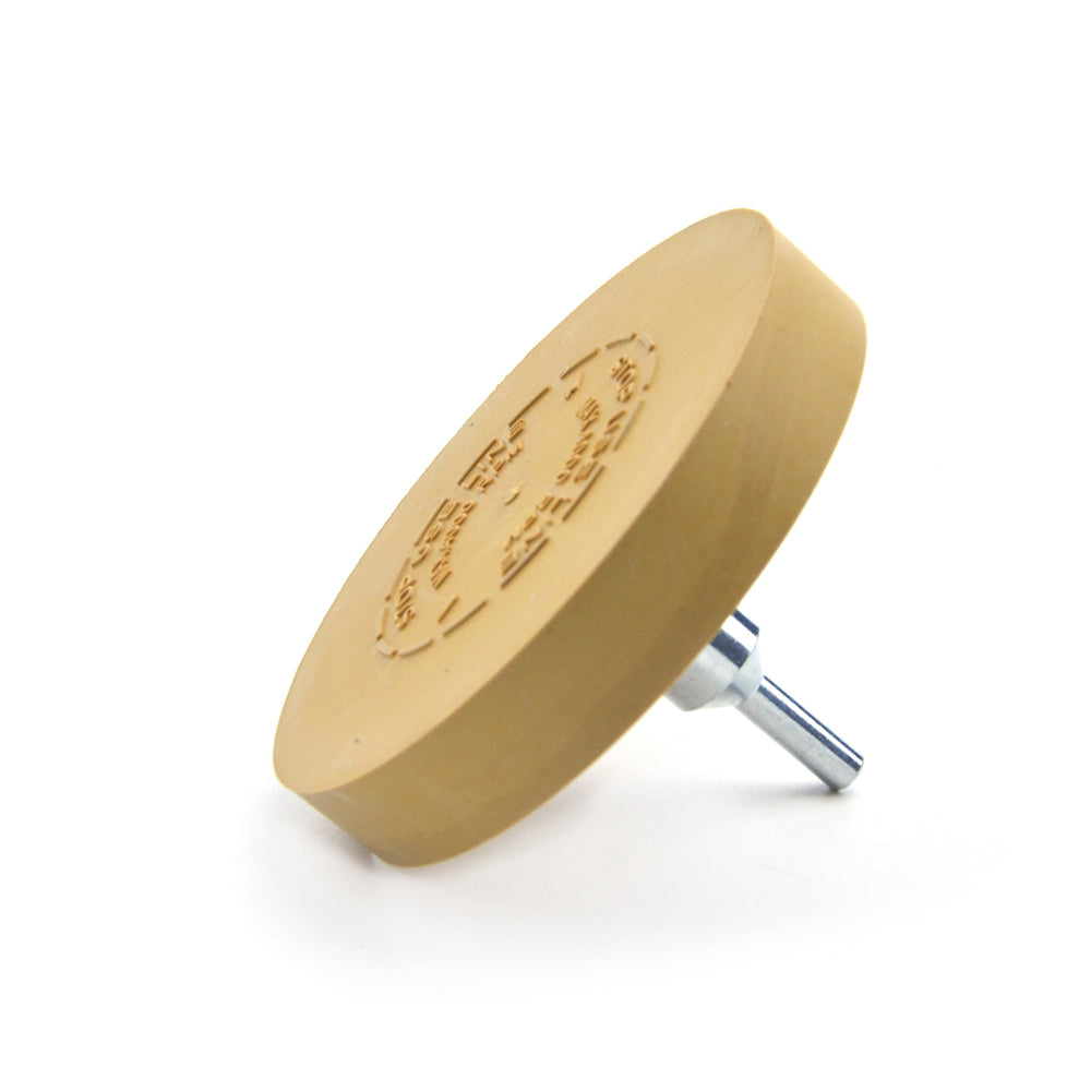 3.5" (88MM) Sticker Remover Decal Rubber Eraser Wheel Pinstripe Tool