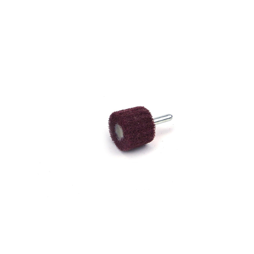 30mmx25mmx6mm Mounted Shank Cylinder Points Scouring Pad Flap Grinding Wheels, 320 Grit