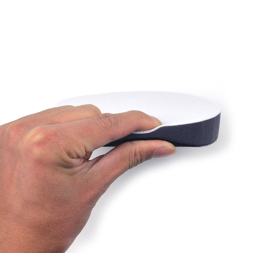 5" (125mm) 20mm Thick Soft Sponge Hook & Loop Surface Protection Interface Buffer Pad