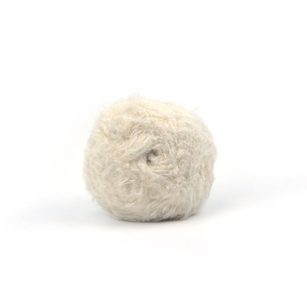 45x20mm x 6mm Shank Mounted Cotton Buffing Wheels, Mushroom-Like