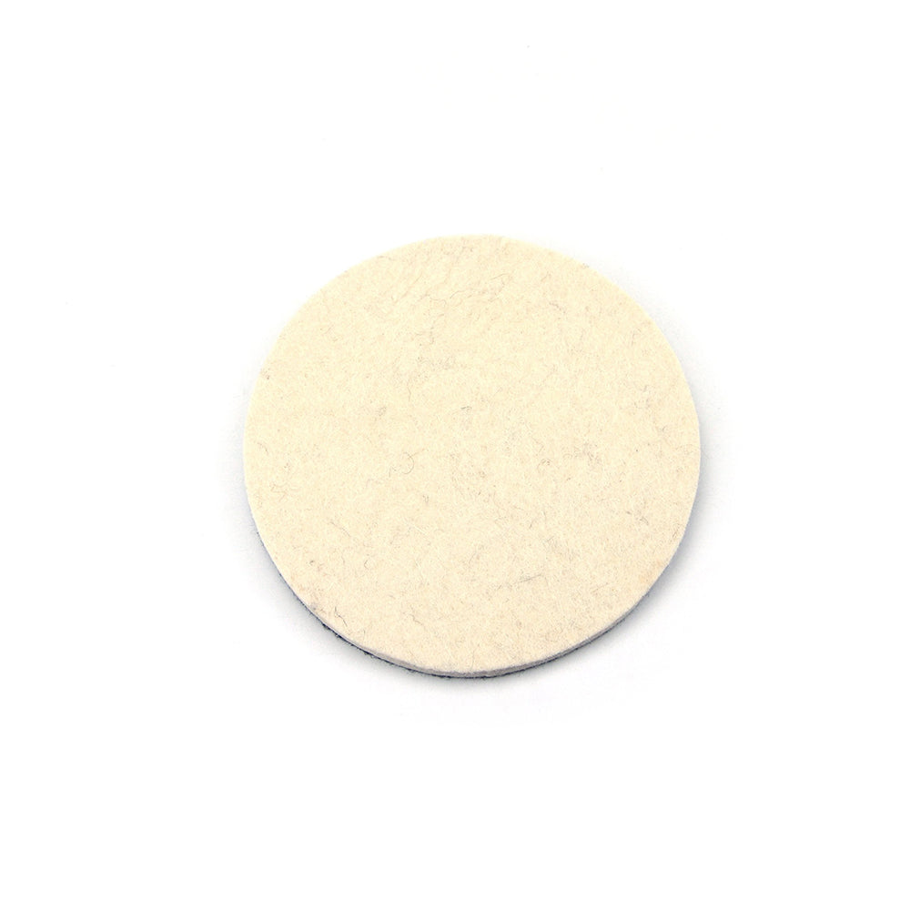 6" (150mm) Velcro Polishing Woolen Felt Discs
