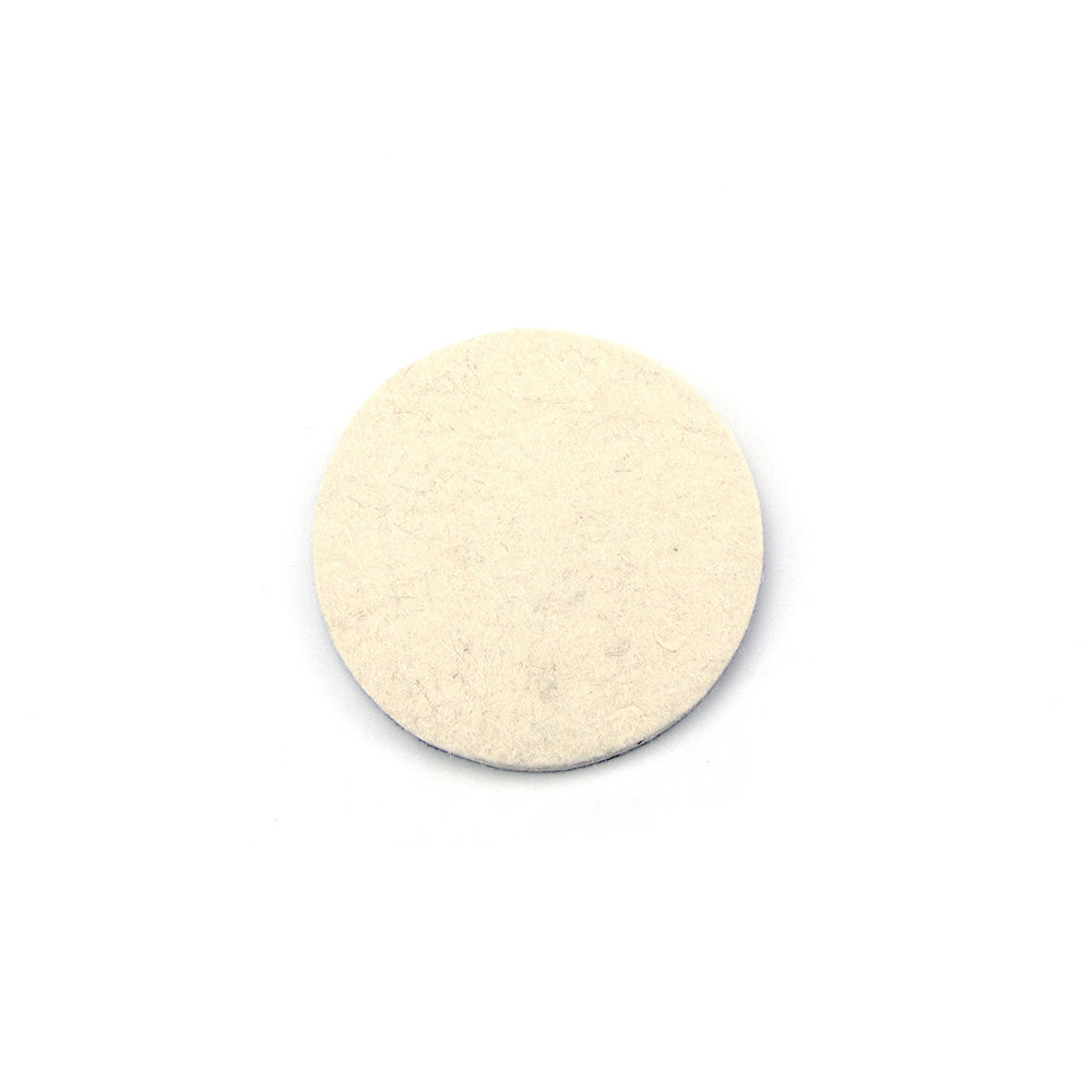 5" (125mm) Velcro Polishing Woolen Felt Discs