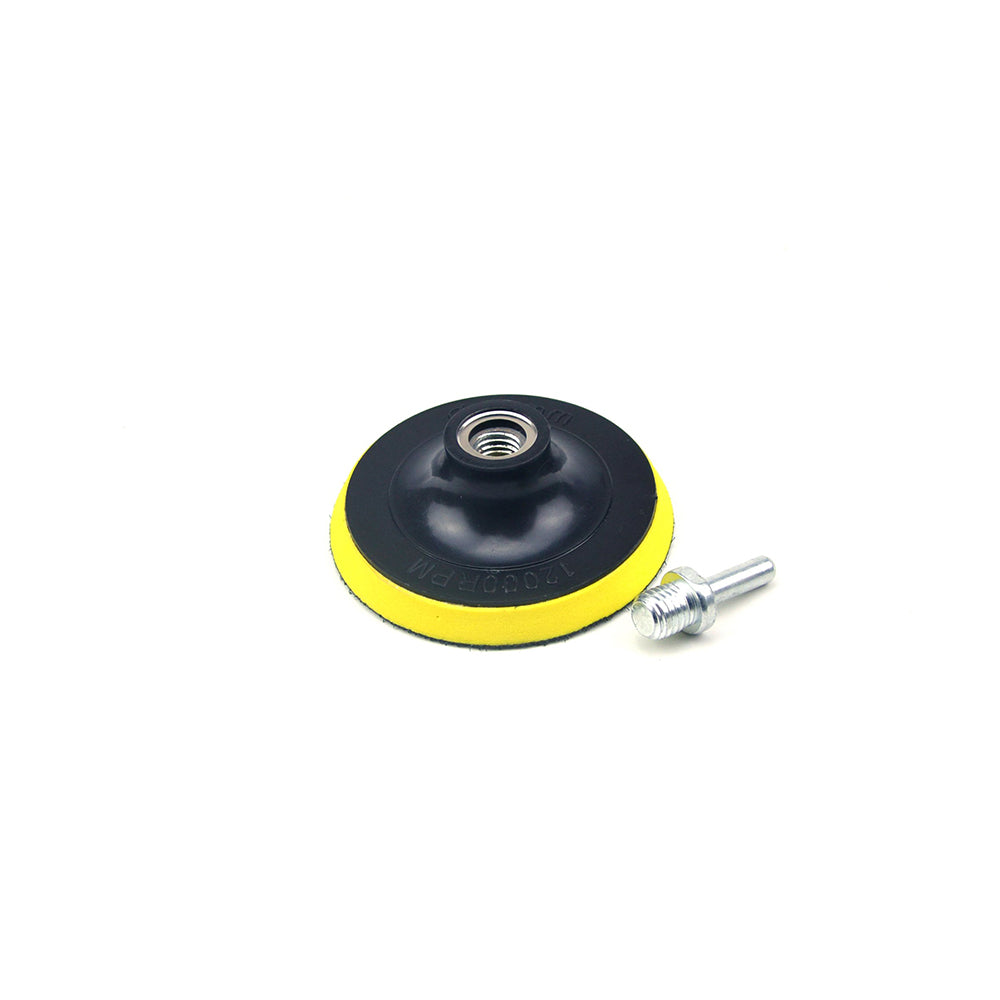4" (100mm) x M14 Thread Hook & Loop Back-up Sanding Pads