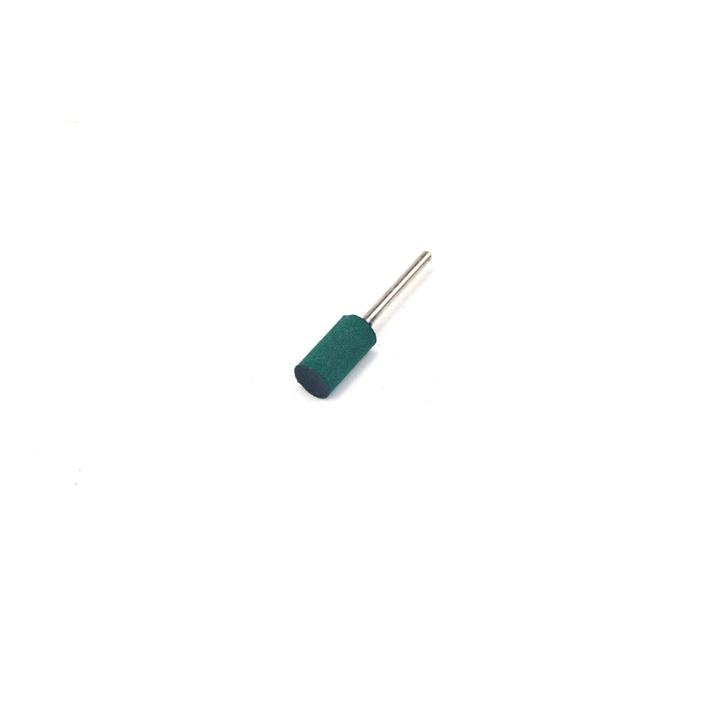 10mm x 3mm Mounted Shank Rubber Polishing Points Buffing Heads, Cylindrical
