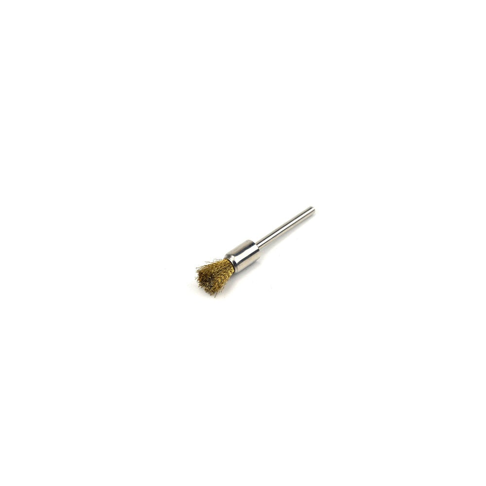 8mm x 3mm Mounted Shank Brass Wire End Brushes