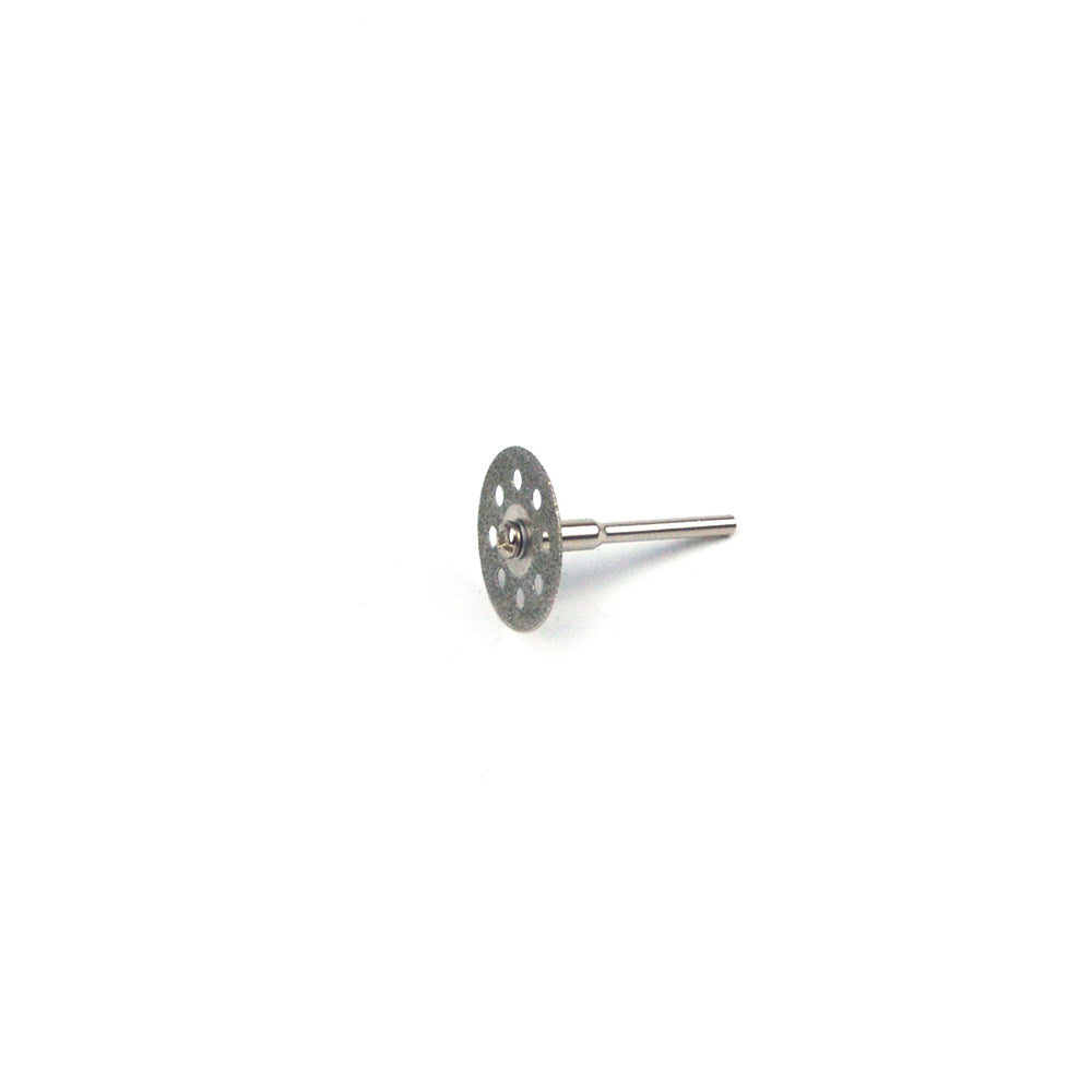 25mm 8-hole Mini Carborundum Cutting Discs 3mm Shank Cutting Wheels, 12pcs Set