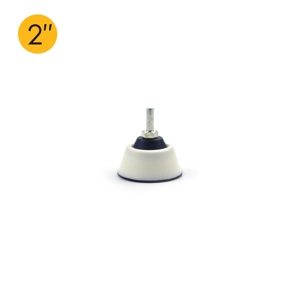 2" (50mm) 20MM Soft Foam Back-up Sanding Pad + 6mm Shank