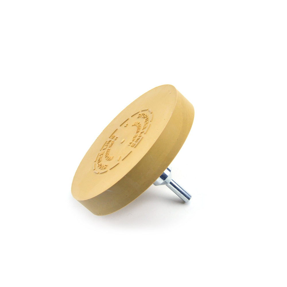 3.5" (88MM) Sticker Remover Decal Rubber Eraser Wheel Pinstripe Tool