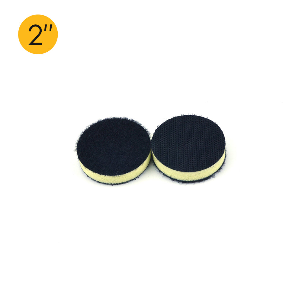 2" (50mm) PU Foam Hard Hook & Loop Surface Protection Interface Buffer Backing Pad