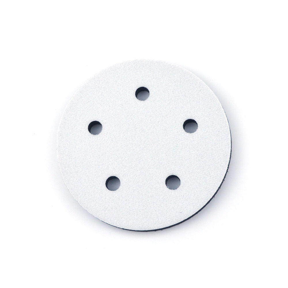 5" (125mm) 5-Hole Soft Sponge Dust-free Interface Buffer Backing Pads
