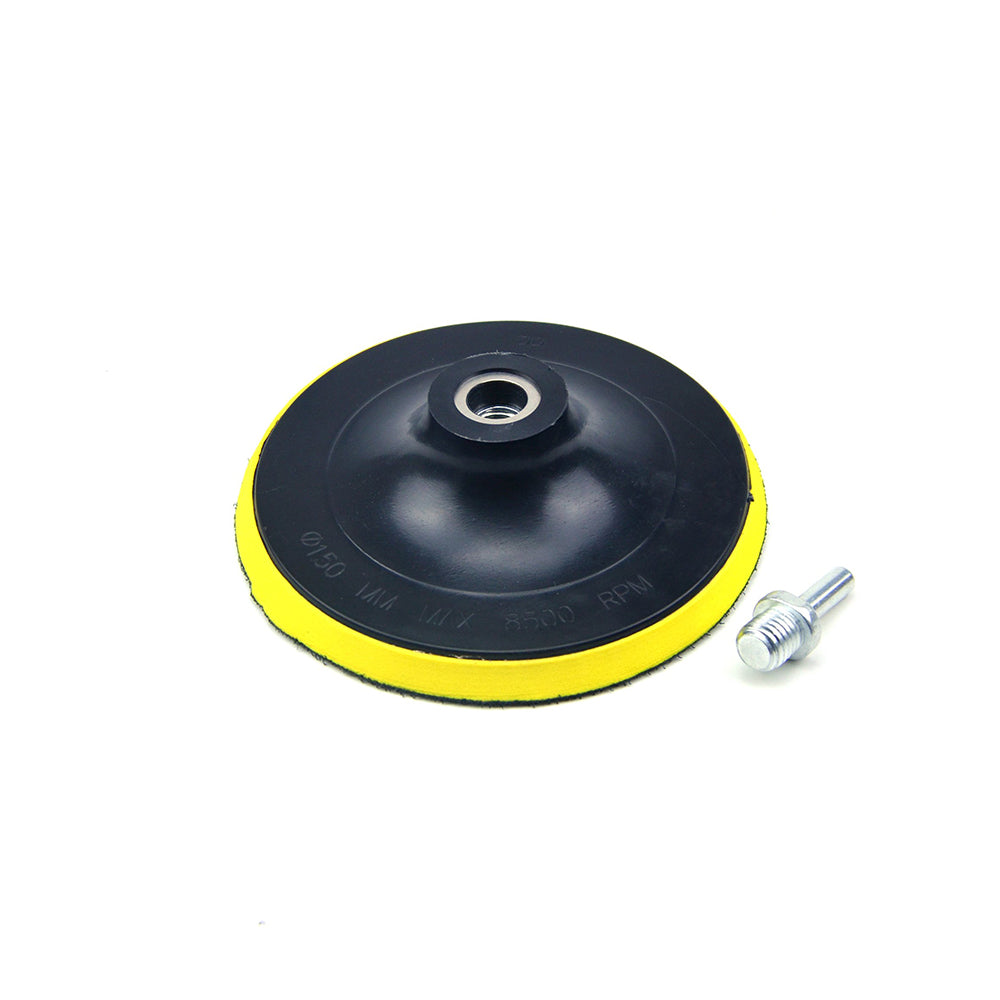 6" (150mm) x M14 Thread Hook & Loop Back-up Sanding Pads