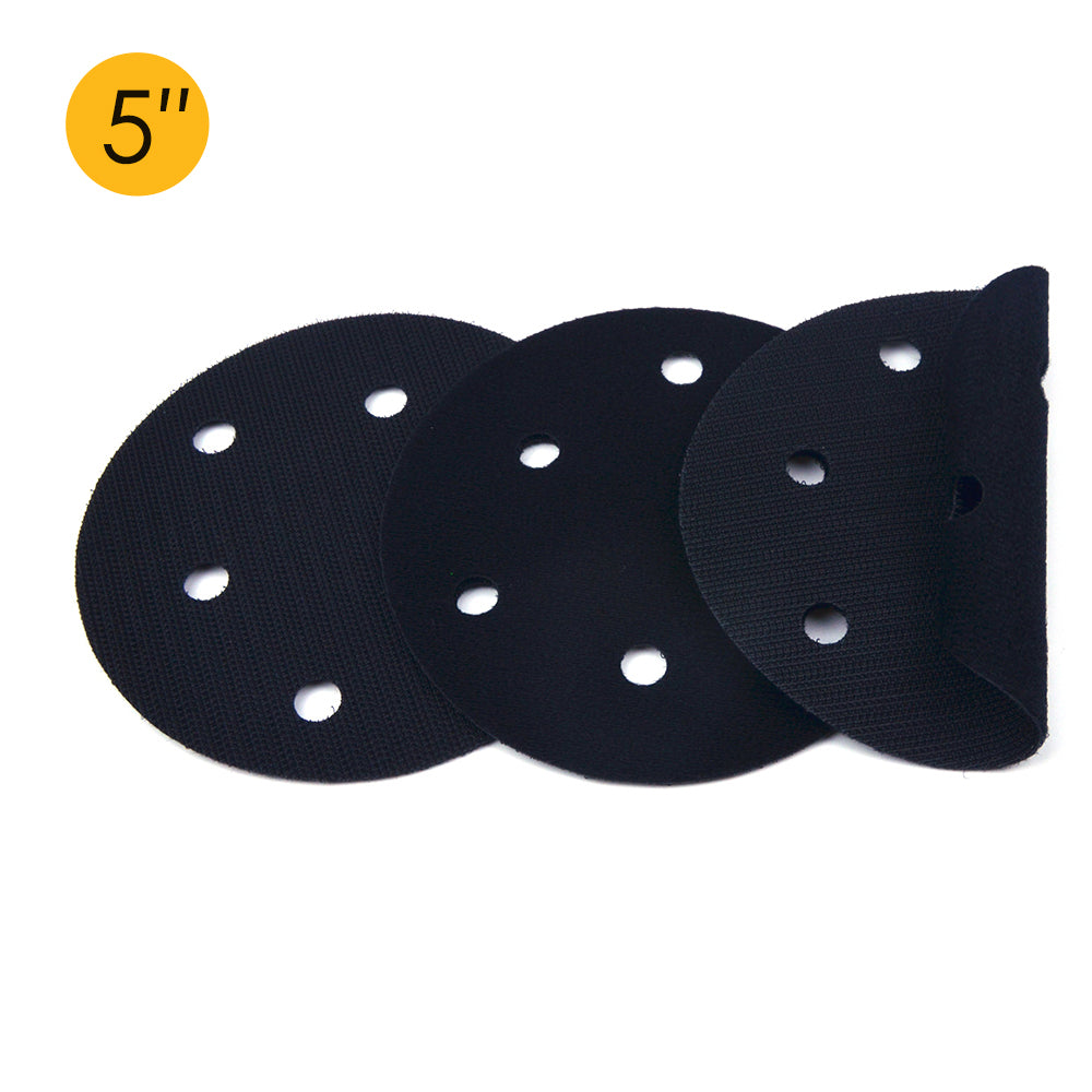 5" (125mm) 6-Hole Ultra-thin Surface Protection Interface Buffer Backing Pads