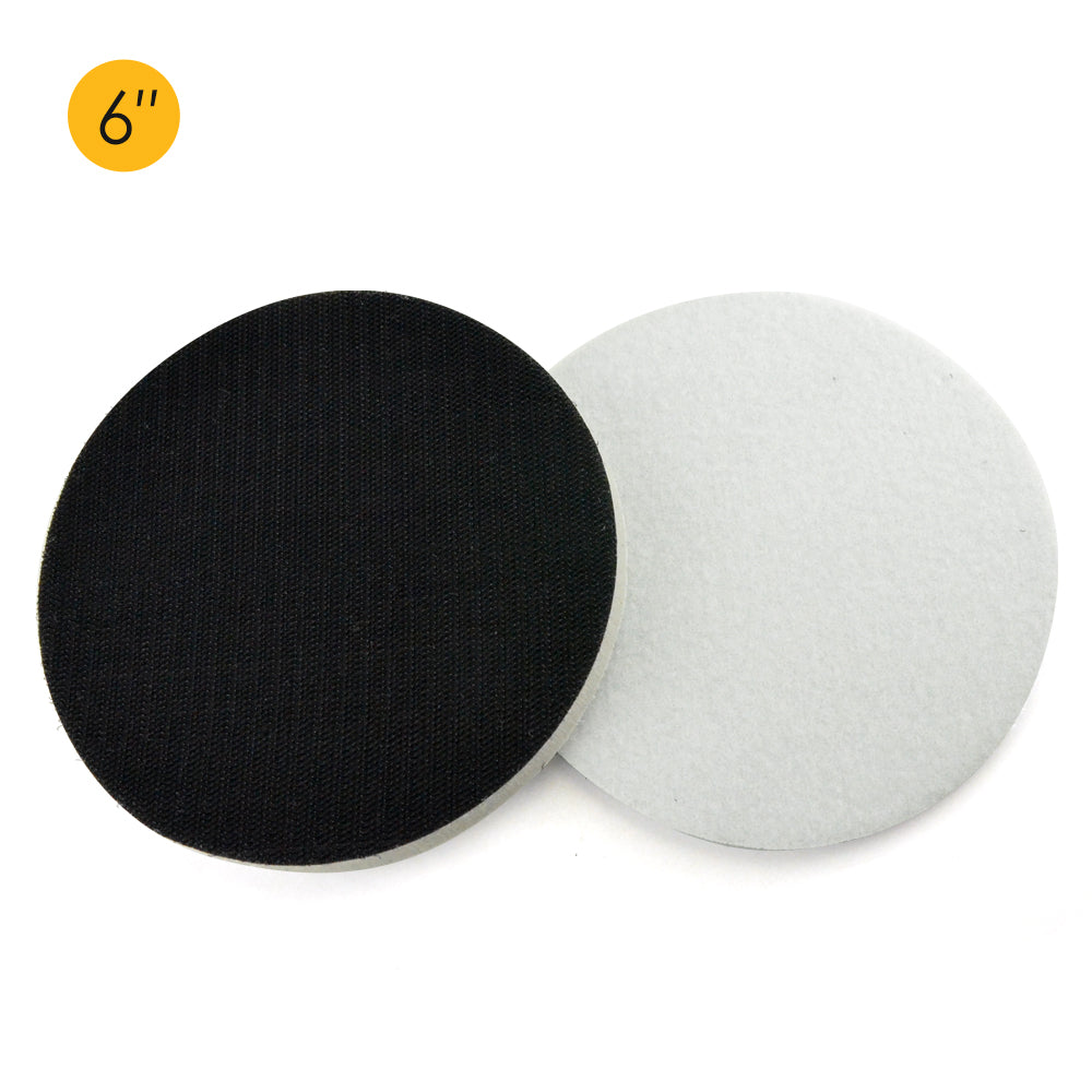 6"(150mm) High Density(Stiff) Sponge Hook & Loop Surface Protection Interface Pad
