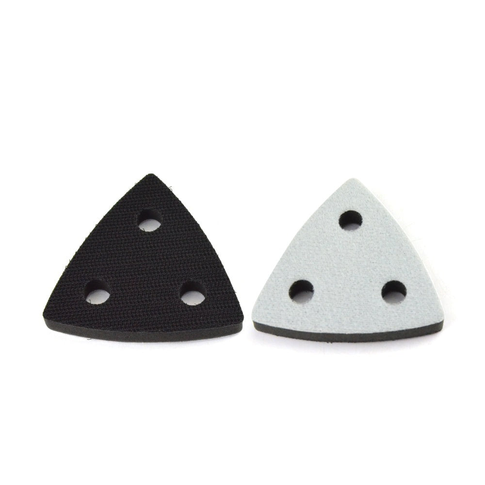 80x80x80MM 3-Hole Soft Sponge Hook & Loop Surface Protection Interface Pad