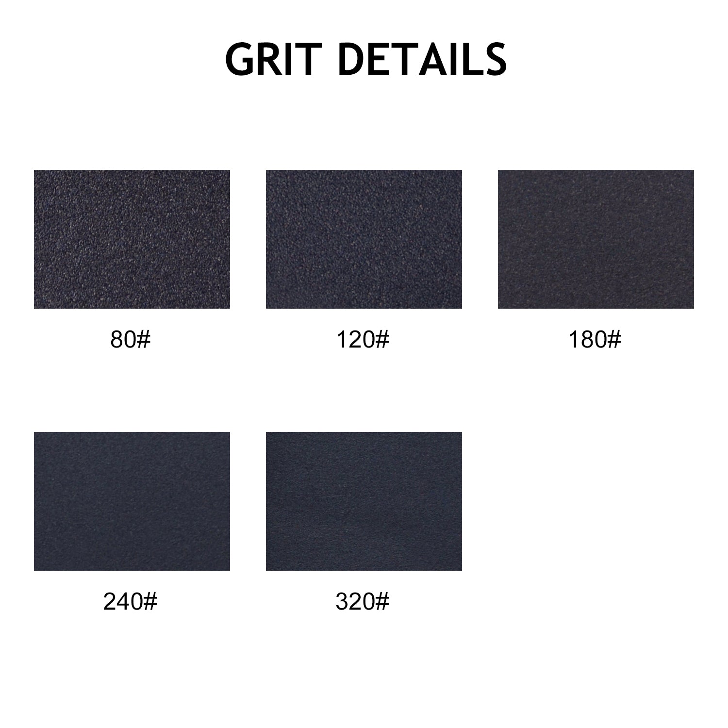 5.5 x 4.5" (140 x 115mm) Hook & Loop or Clip on Sander Pads,Silicon Carbide Wet/Dry Sanding Sheet (80-320 Grit), 1 PC