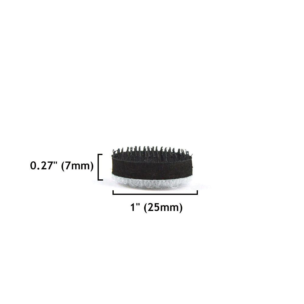 1" (25mm) EVA Sponge Hook & Loop Surface Protection Interface Buffer Backing Pad