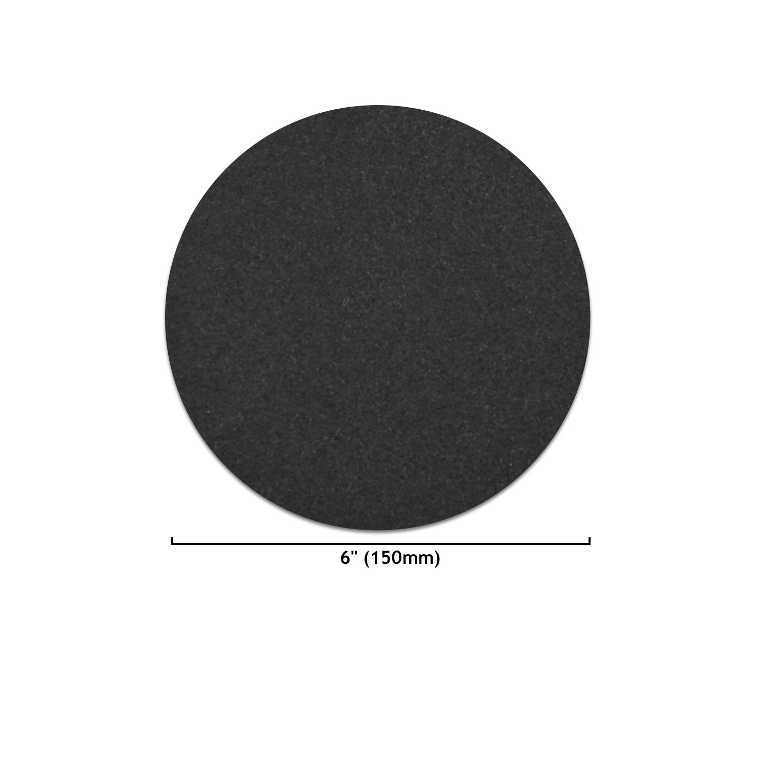 6" (150mm) Silicon Carbide Hook & Loop Sanding Discs - 100Pcs/Box