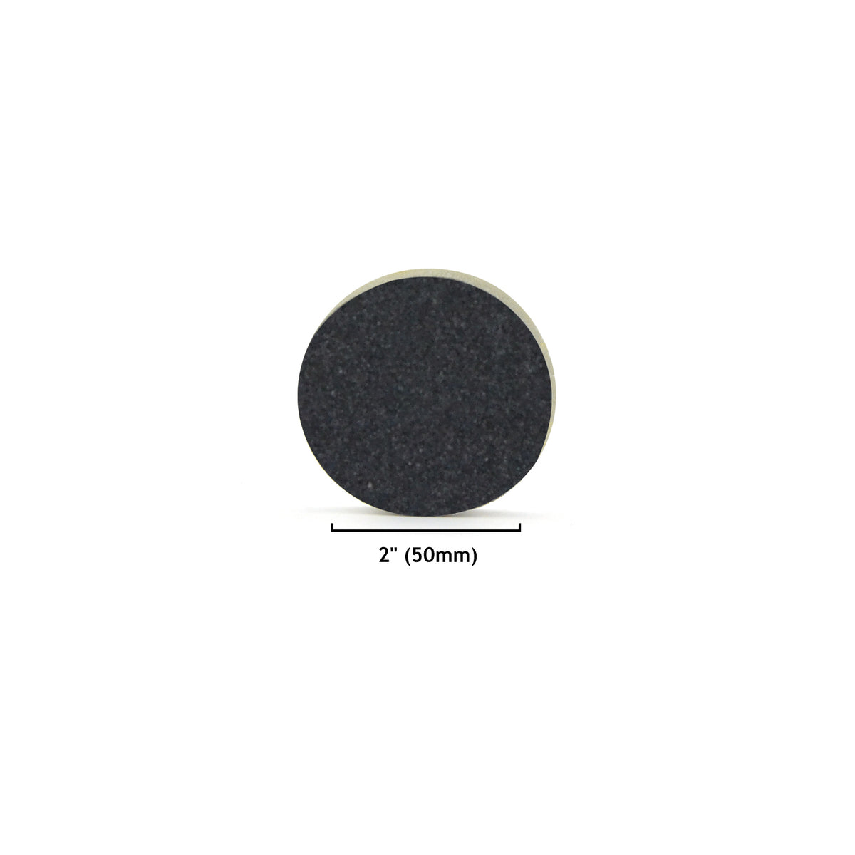 2 inch sponge-backed sanding disc
