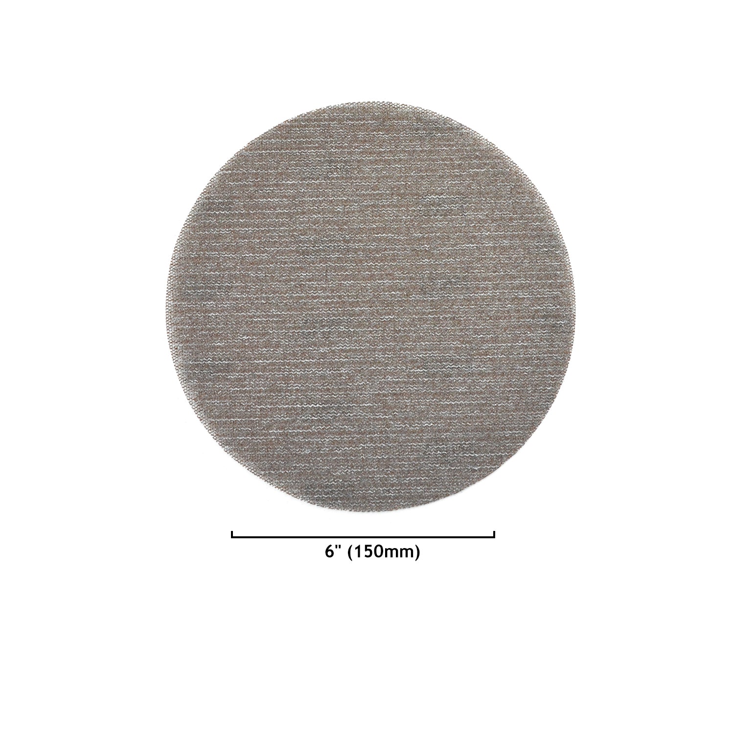 6" (150mm) Hook & Loop or Clip on Sander Pads,Mesh Dust Free Sanding Discs(80-600 Grit), 1 Disc