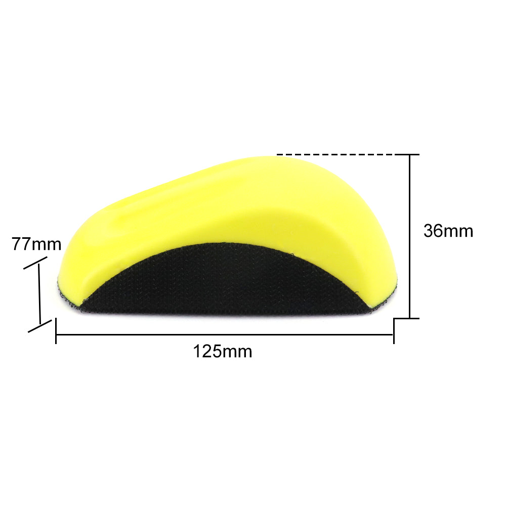 5" (125mm) Manual Hook & Loop Back-up Sanding Pads with Side Hook