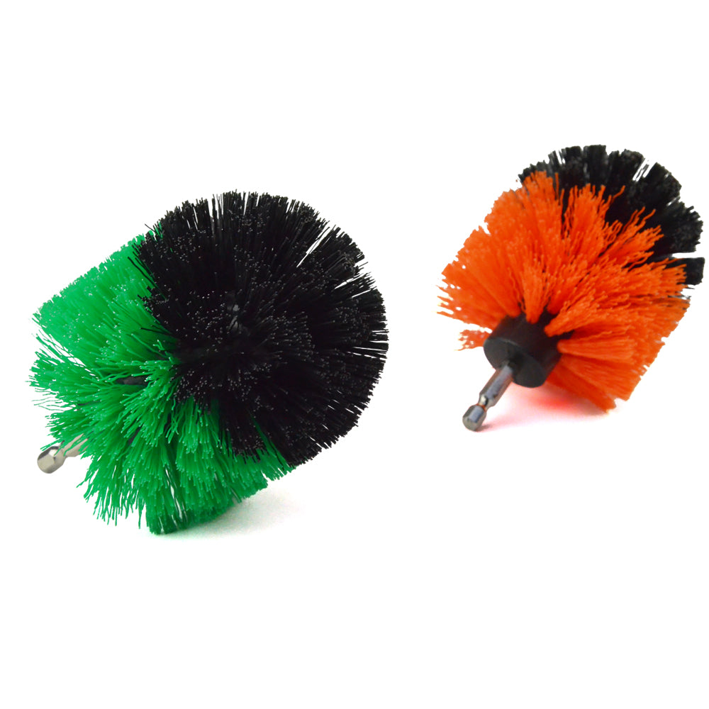3.5" (88mm) Electric Drill Cleaning Brush For Household/Automotive with 6mm Shank Drill Attachment, 1 PC