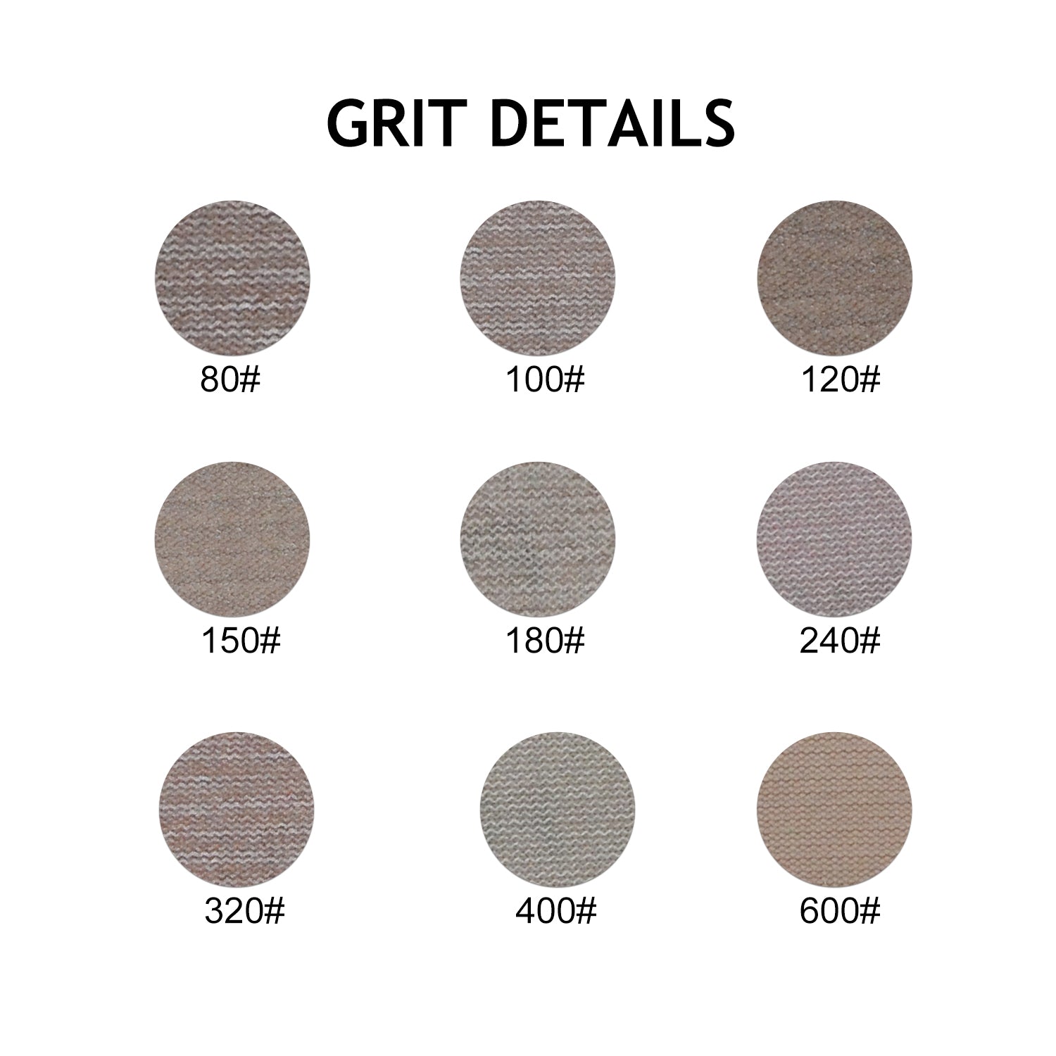 Hook and Loop Mesh Sanding Discs