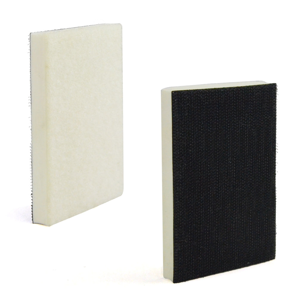 70x100mm EVA Sponge Hook & Loop Surface Protection Interface Buffer Backing Pad