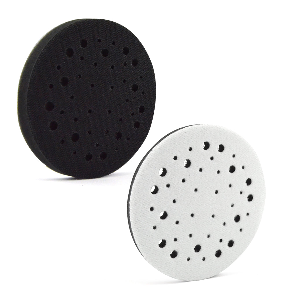 5" (125mm) 44-Hole Soft Sponge Dust-free Interface Buffer Backing Pads