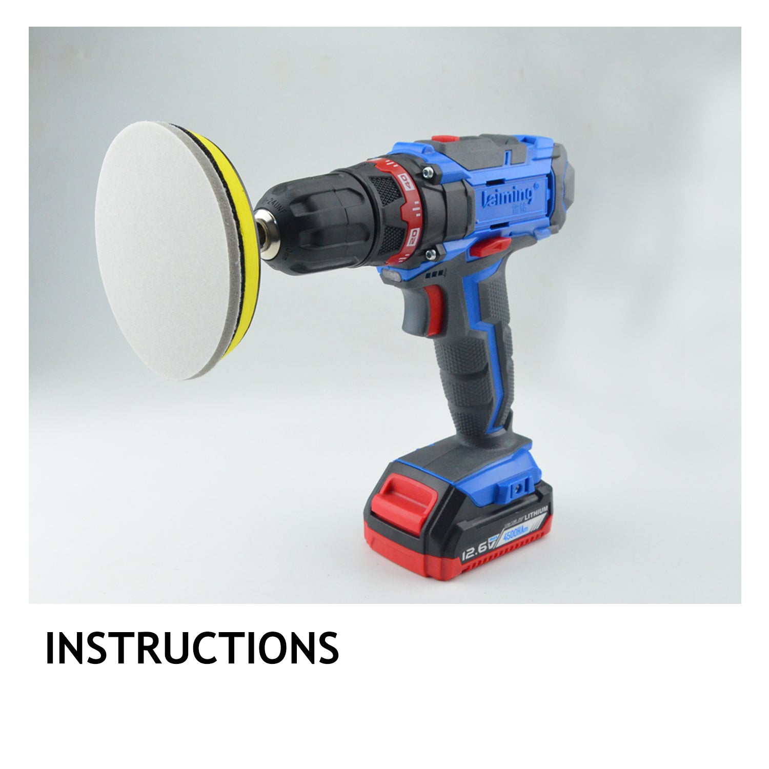 5" (125mm) Sponge-Backed Hook & Loop Sanding Discs - 20Pcs/Box