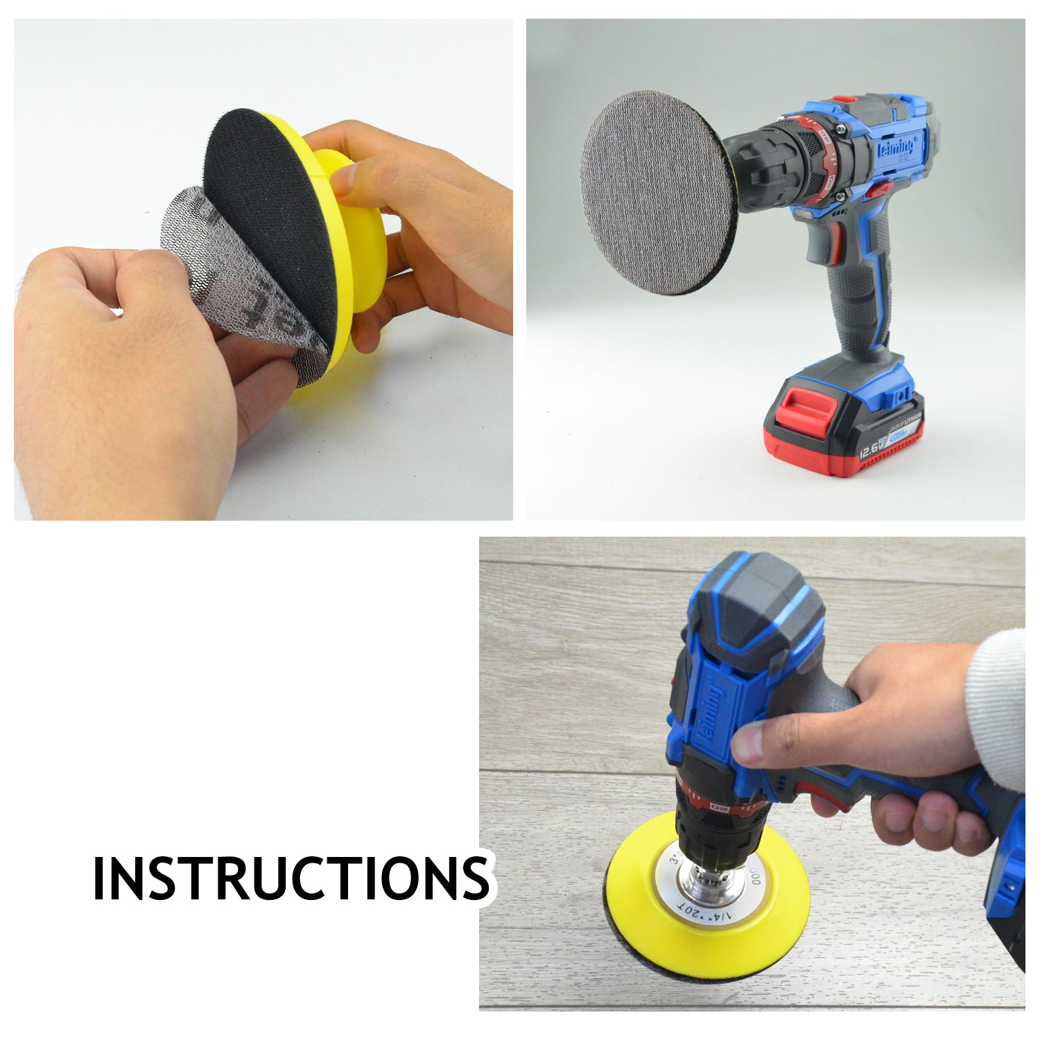 4" (100mm) Mesh Dust-free Hook & Loop Sanding Discs (80-240 Grit), 1 Disc