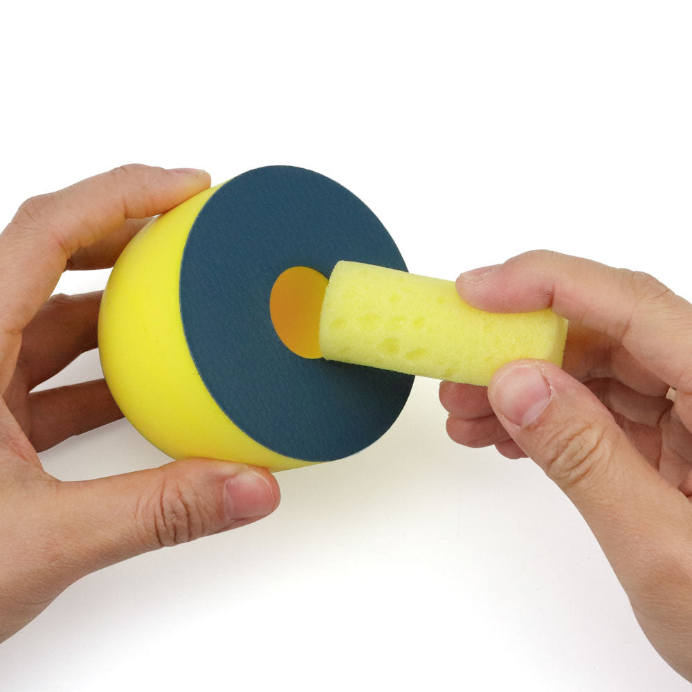 3" (72mm) PSA Manual Water Flooding Hook & Loop Back-up Sanding Pads for Wet Sanding