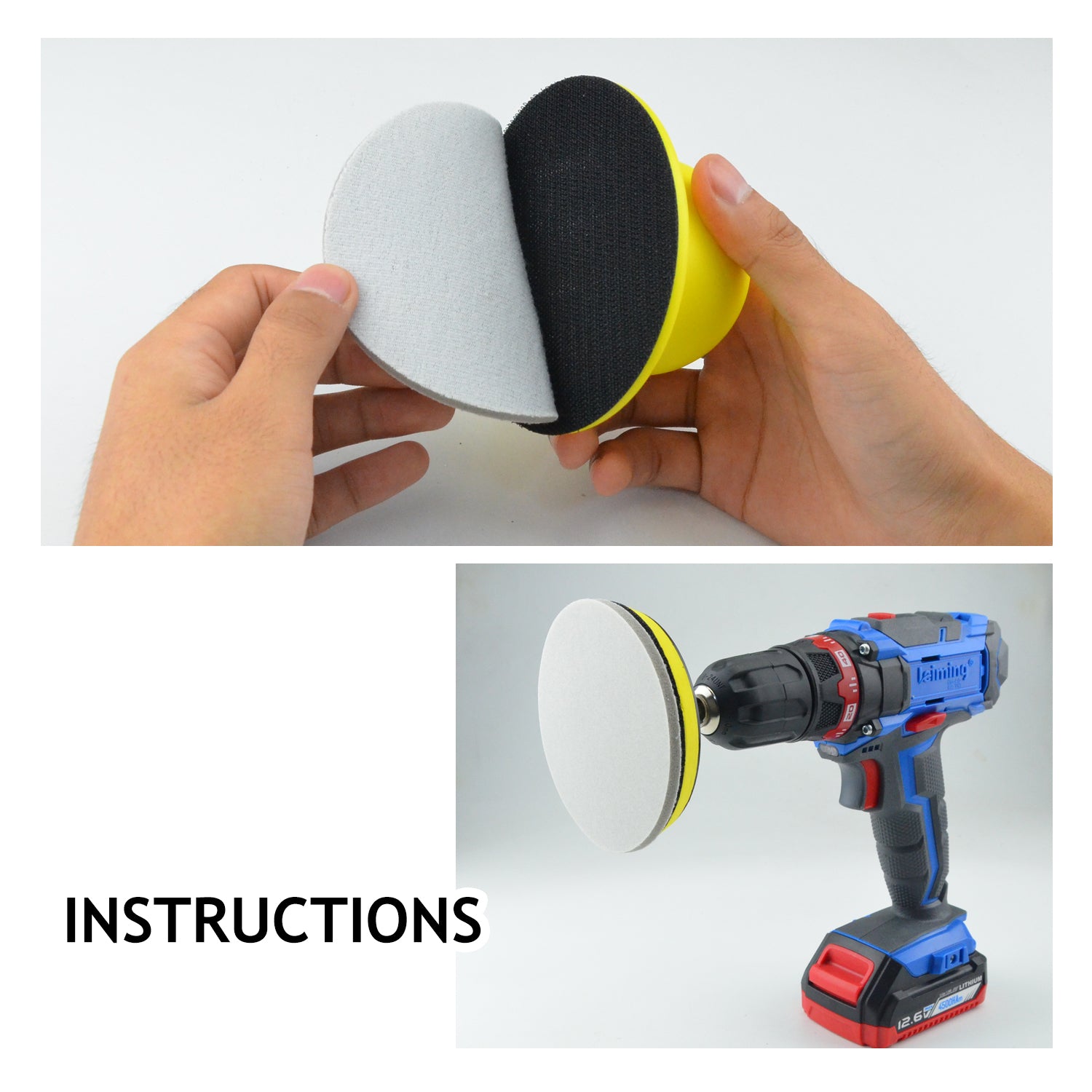 Flexible Hook and Loop Film Sanding Discs