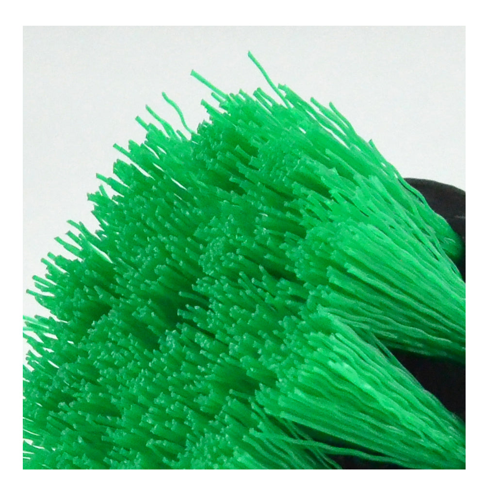 Electric Drill Cleaning Brush For Household/Automotive with 6mm Shank Drill Attachment. 3 Pcs Set