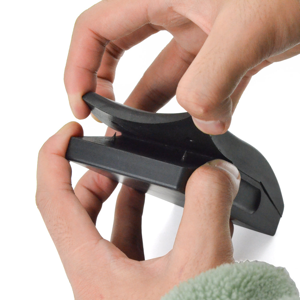 125x70mm PUR Molded Hand Sanding Block Dry-Wall Sanding Pad for Abrasive Paper