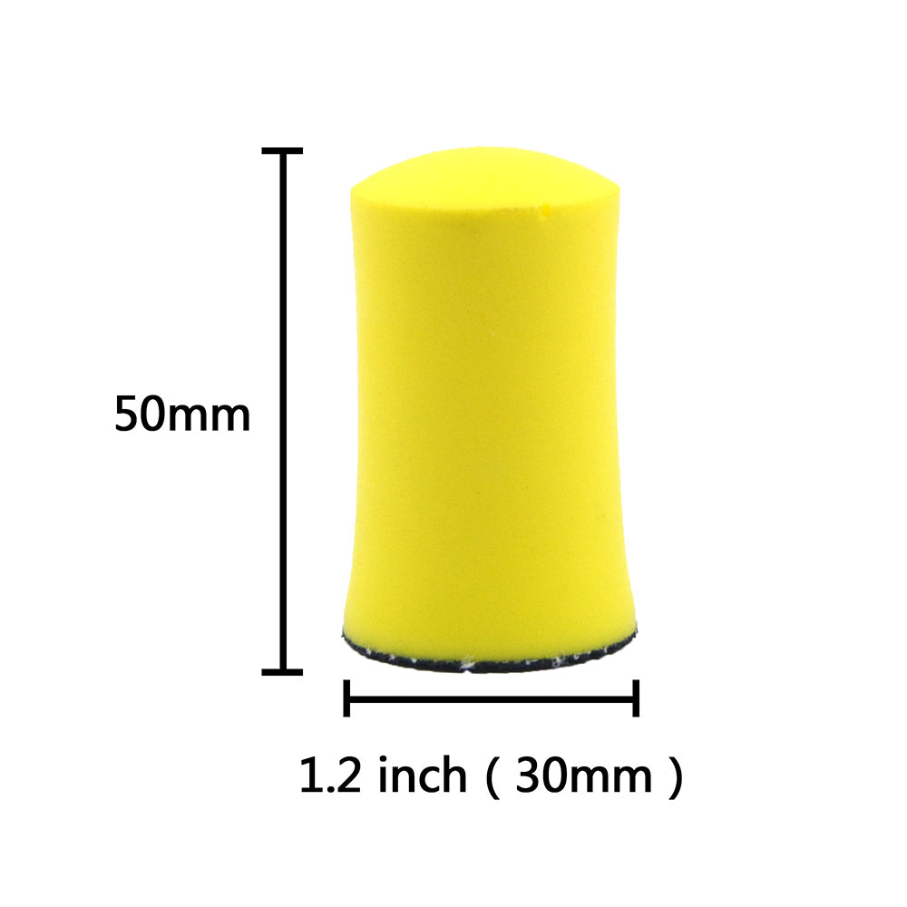 1.2" (30mm) Round Hand Hook & Loop Back-up Sanding Pads